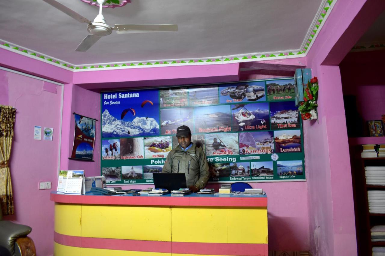 Hotel Santana Pokhara Kültér fotó